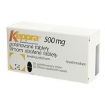 Кеппра 500 мг, 50 таблеток